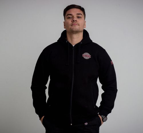 MASK HOODIE "RATNIK" BLACK