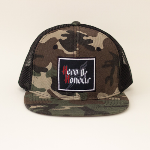 Chapeau avec visière - "HH"