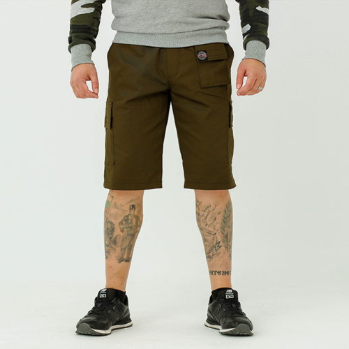 Kurze Cargohose - Ratnik GRÜN