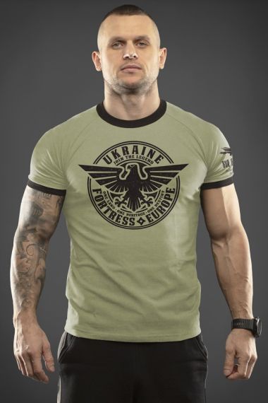 T-shirt - UA FORTRESS EUROPE OLIVE